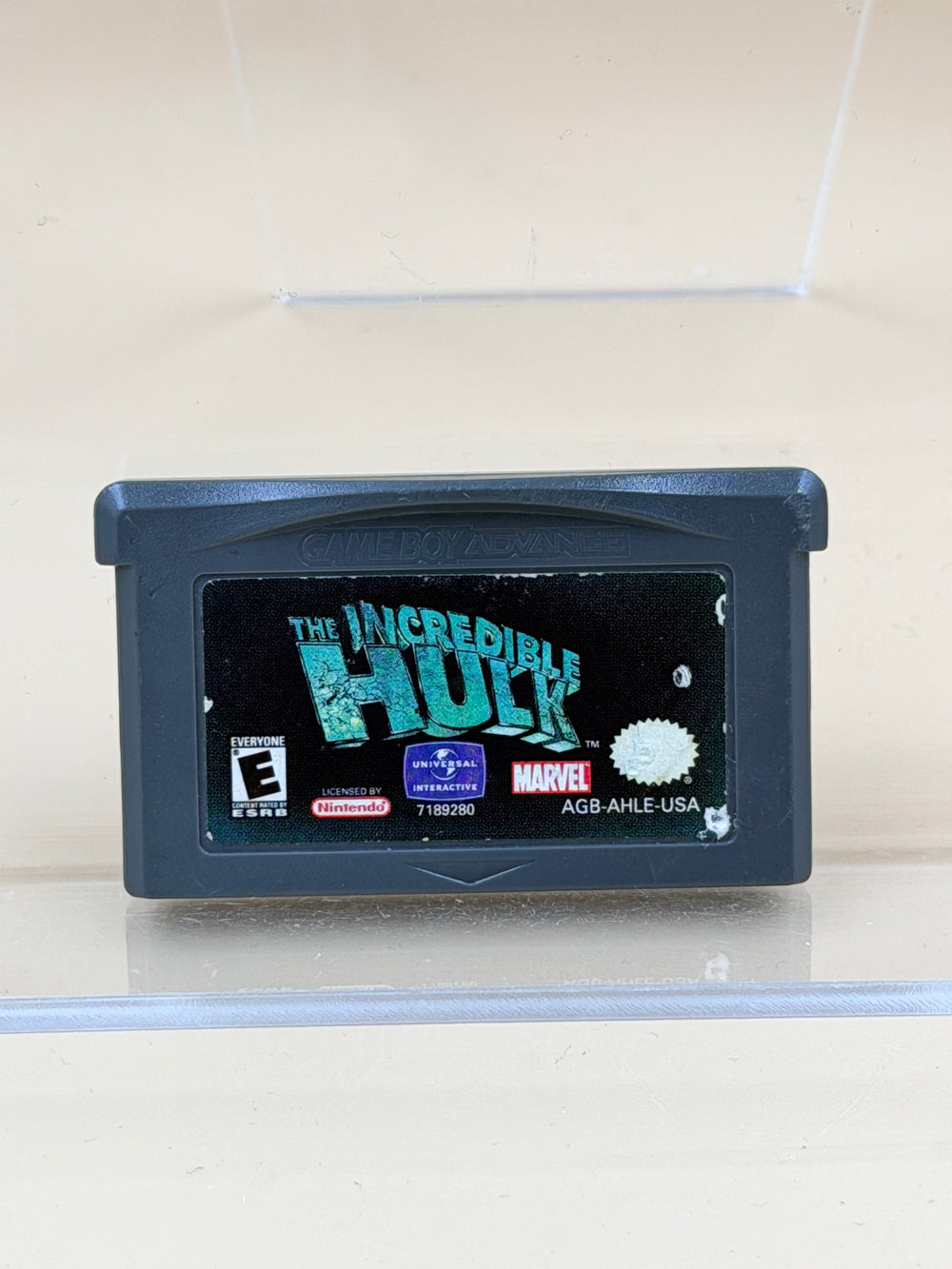 The Incredible Hulk [Game Boy Advance] Tested & Cleaned