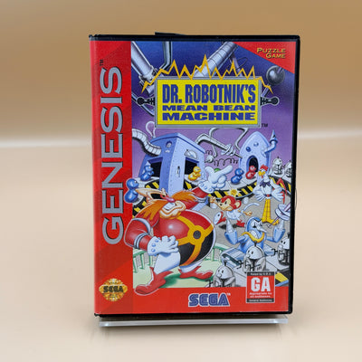 Dr. Robotnik's Mean Bean Machine [Genesis] Tested & Cleaned [Complete in Box]