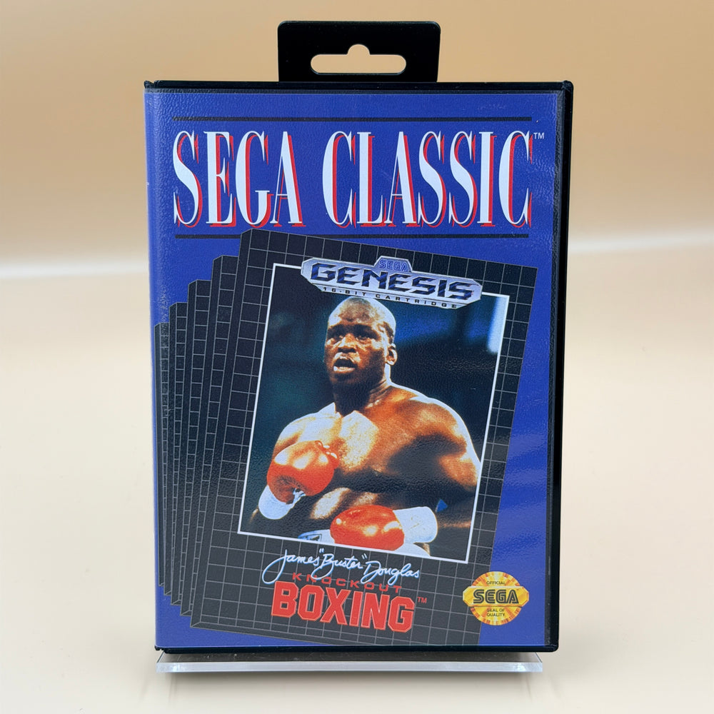 James "Buster" Douglas Knock Out Boxing [Genesis] Tested [Complete in Box]