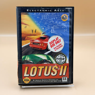 Lotus II: R.E.C.S. [Sega Genesis] Tested & Cleaned [No Manual]