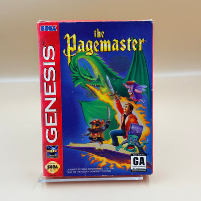 The Pagemaster [Sega Genesis] Tested & Cleaned [No Manual]