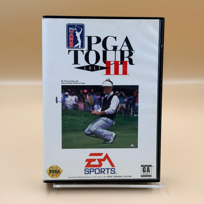 PGA Tour Golf III [Sega Genesis] Tested & Cleaned [No Manual]