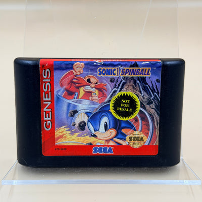 Sonic Spinball [Sega Genesis] Tested & Cleaned