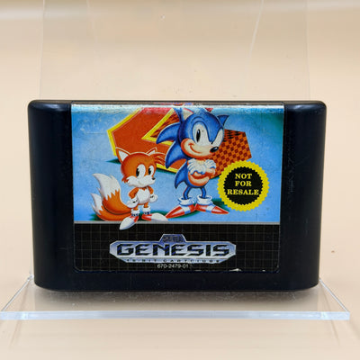 Sonic the Hedgehog 2 (Not for Resale) [Sega Genesis] Tested & Cleaned