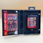 Super Street Fighter II [Sega Genesis] Tested & Cleaned [Complete in Box]