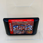 Super Street Fighter II [Sega Genesis] Tested & Cleaned [Complete in Box]