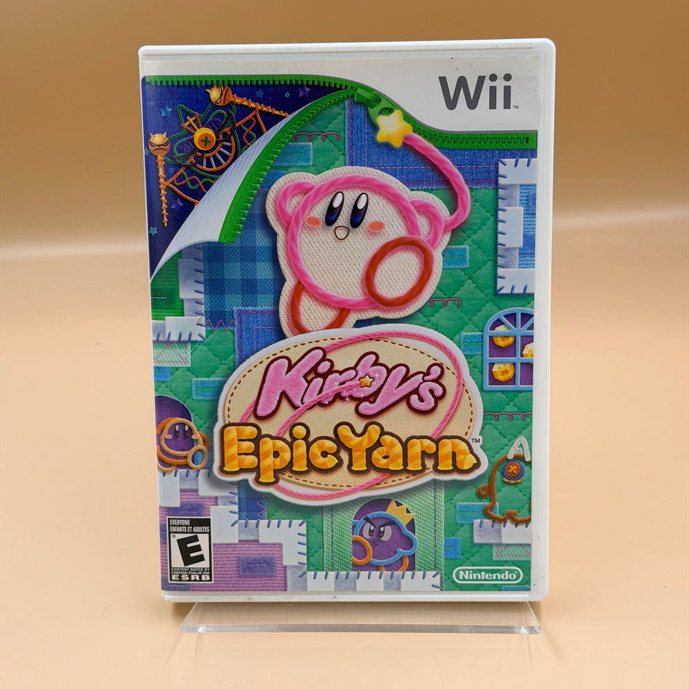 Kirby's Epic Yarn [Wii] Tested & Cleaned