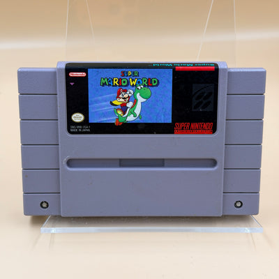 Super Mario World [SNES] Tested & Cleaned