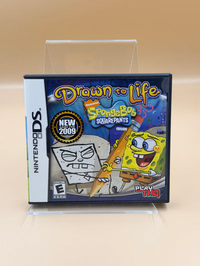 Drawn to Life: SpongeBob SquarePants Edition [Nintendo DS] Tested & Cleaned