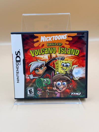Nicktoons: Battle for Volcano Island [Nintendo DS] Cleaned [Box Only]