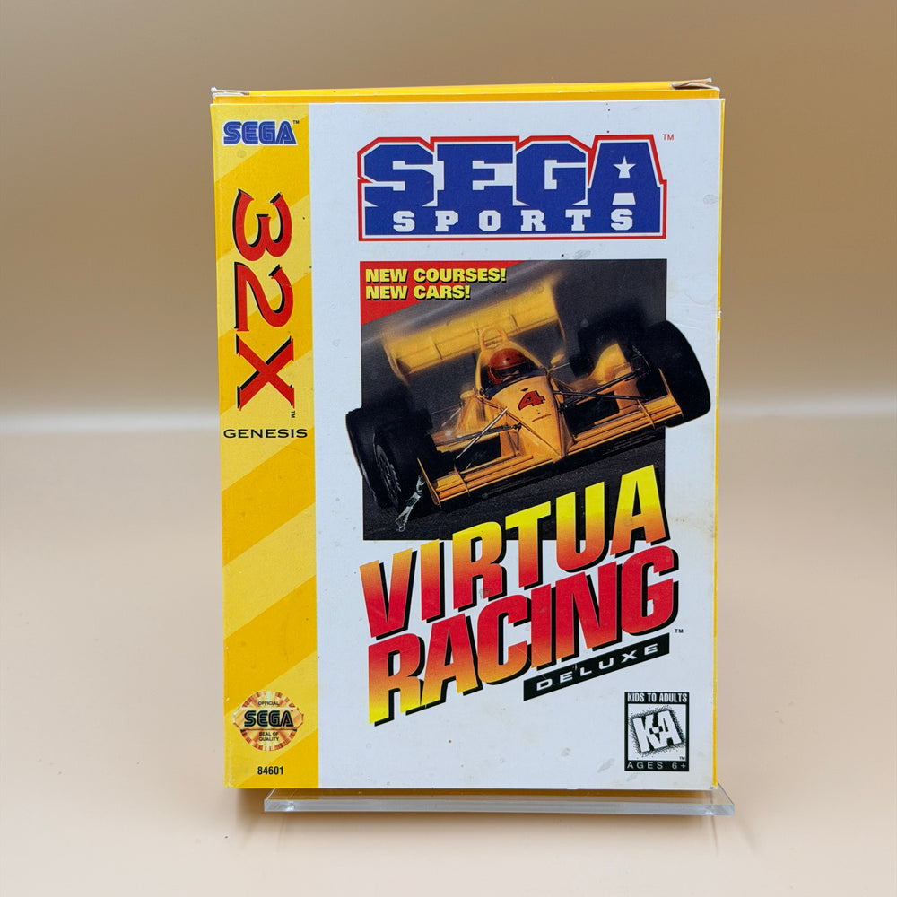 Virtua Racing Deluxe [Sega 32X] Tested & Cleaned [No Manual]