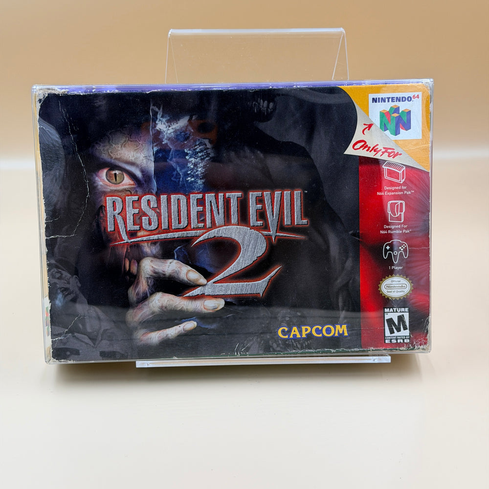 Resident Evil 2 [N64] Tested & Cleaned [No Manual]