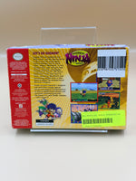 Mystical Ninja Starring Goemon [N64] Tested & Cleaned [No Manual]